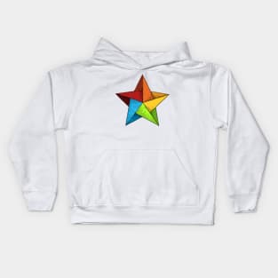 Star Colorful Kids Hoodie